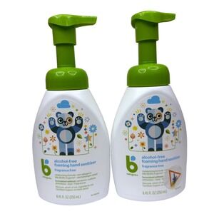 Babyganics Alcohol-Free Foaming Hand Sanitizer Fragrance Free 8.45oz - 2 Pack